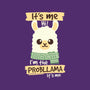 I'm The Probllama-None-Glossy-Sticker-NemiMakeit