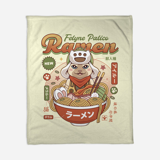 Felyne Palico Ramen-None-Fleece-Blanket-LAGELANTEE