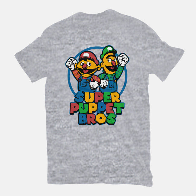 Puppet Bros Game-Womens-Basic-Tee-Studio Mootant