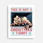 Not A Christmas Tshirt-None-Stretched-Canvas-glitchygorilla
