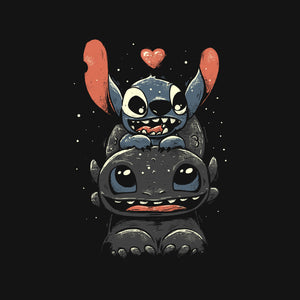Stitch And Toothless Stitch And Toothless