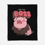 Pig Boss-None-Fleece-Blanket-yumie