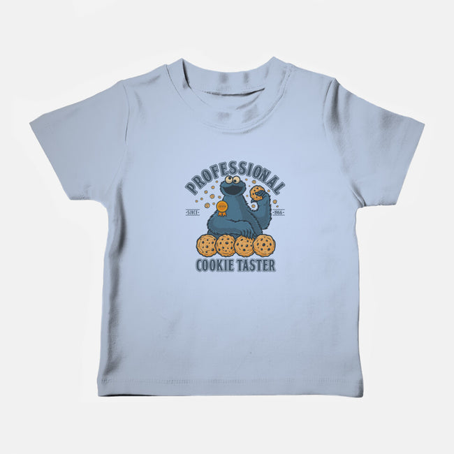 Professional Cookie Taster-Baby-Basic-Tee-erion_designs
