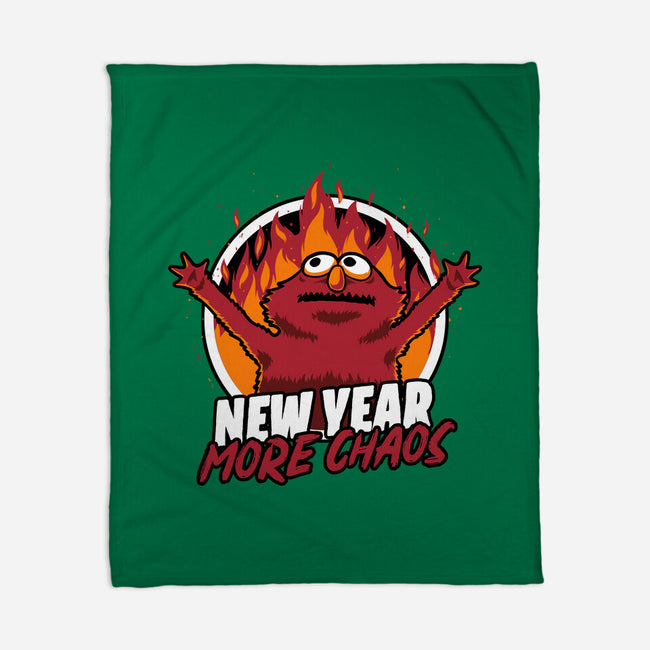 New Year More Chaos-None-Fleece-Blanket-Studio Mootant