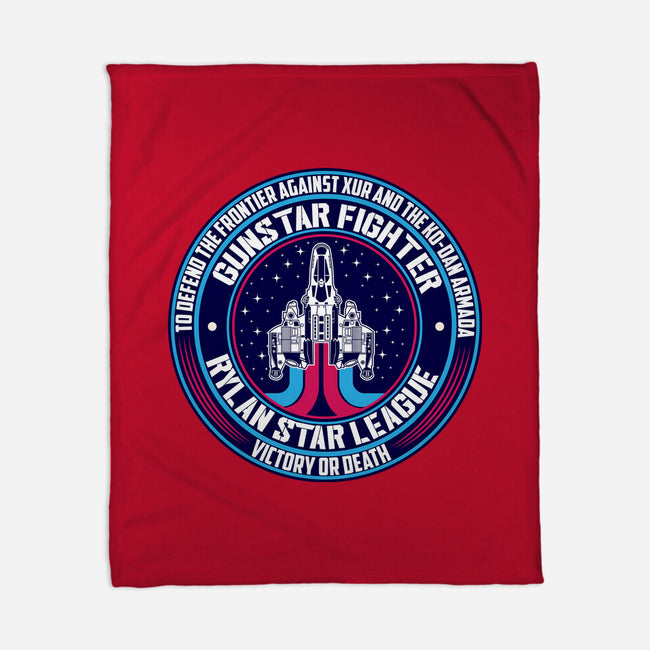 Gunstar Fighter-None-Fleece-Blanket-SuperEdu