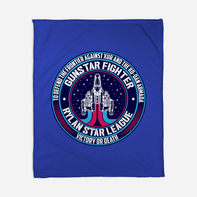 Gunstar Fighter-None-Fleece-Blanket-SuperEdu