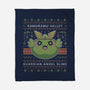 Ramuramu Valley Ugly Sweater-None-Fleece-Blanket-LAGELANTEE