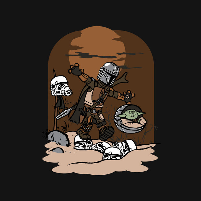 Mando And Grogu-Baby-Basic-Tee-Arinesart