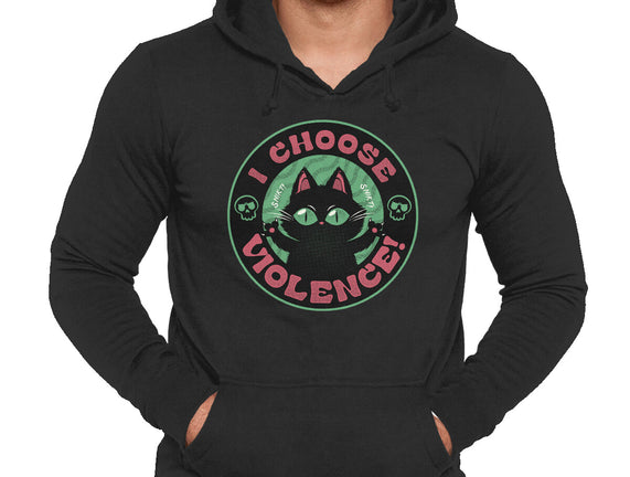 I Choose Violence Funny Cat