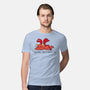 Social Battery Running Low-Mens-Premium-Tee-FunkVampire