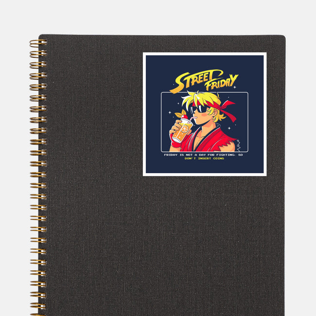 Street Friday-None-Glossy-Sticker-Eoli Studio