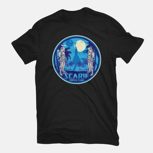 Visit The Tropical Planet-Mens-Premium-Tee-CarloJ1956