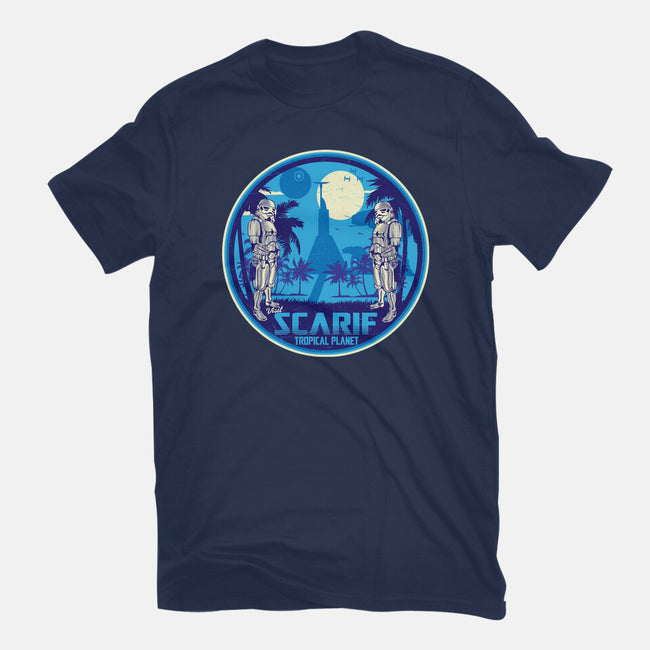 Visit The Tropical Planet-Mens-Premium-Tee-CarloJ1956