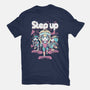 Step Up Peach-Mens-Premium-Tee-Sketchdemao