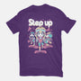 Step Up Peach-Mens-Premium-Tee-Sketchdemao