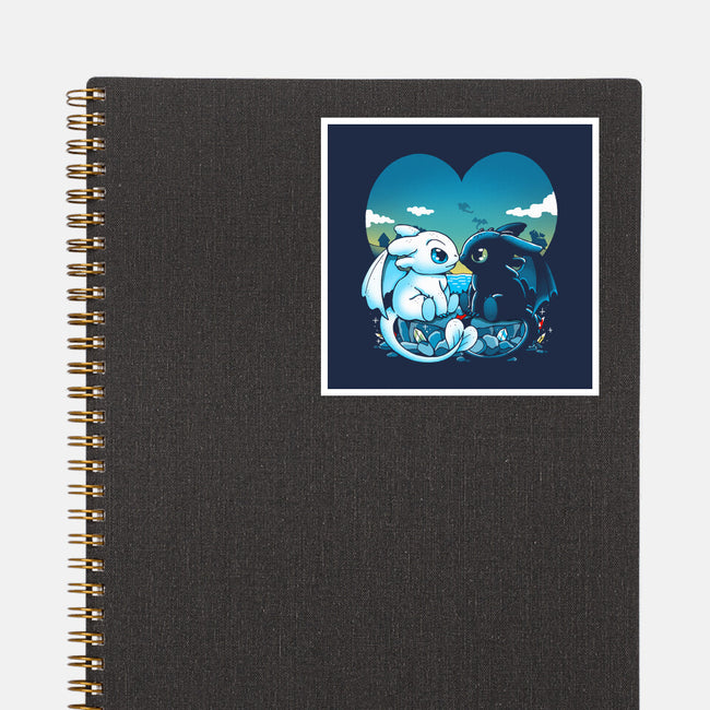 Valentine Dragons-None-Glossy-Sticker-Vallina84