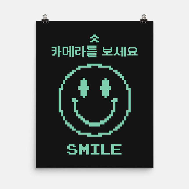 Smile At The Camera-None-Matte-Poster-demonigote