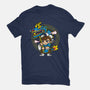 The Blue Dragon Dancer-Womens-Basic-Tee-krisren28