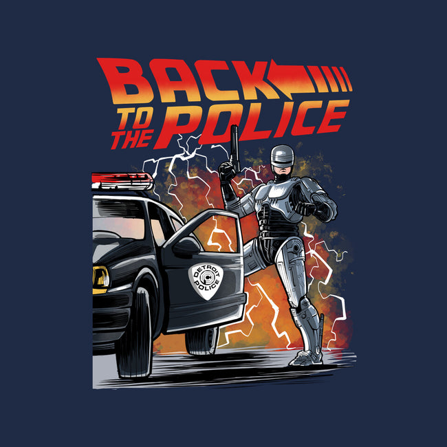 Back To The Police-None-Glossy-Sticker-zascanauta