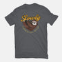 Slowly In Love Sloth-Unisex-Basic-Tee-dandingeroz