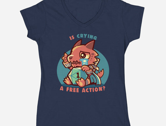 Crying Is A Free Action