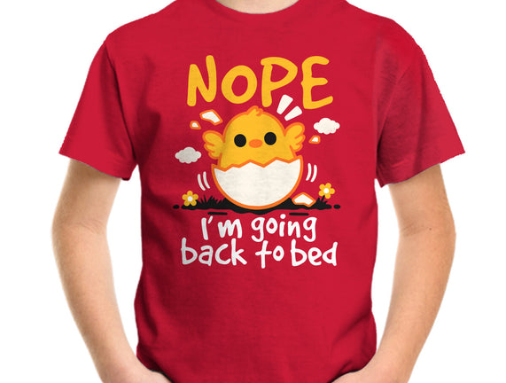 Nope Sleepy Chick