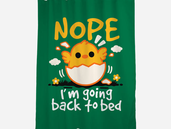 Nope Sleepy Chick