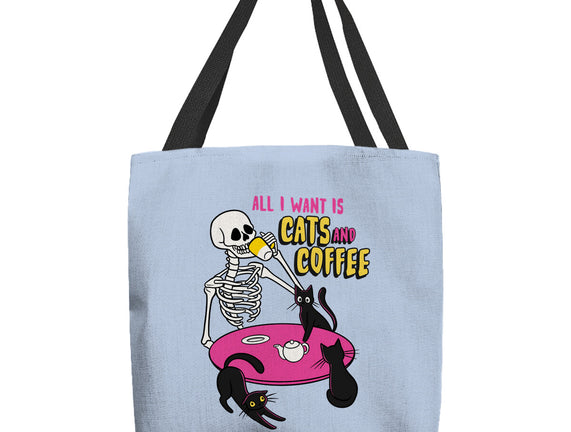 Skull And Cats