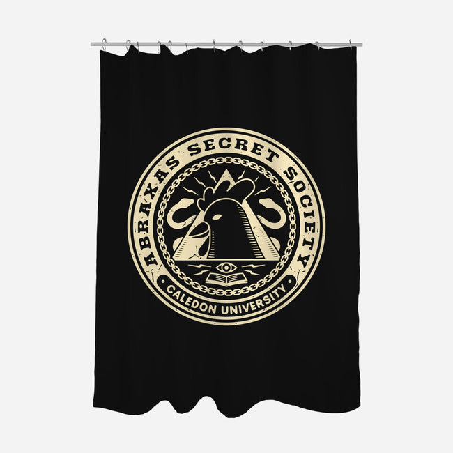 Abraxas Secret Society Grunge-None-Polyester-Shower Curtain-LAGELANTEE