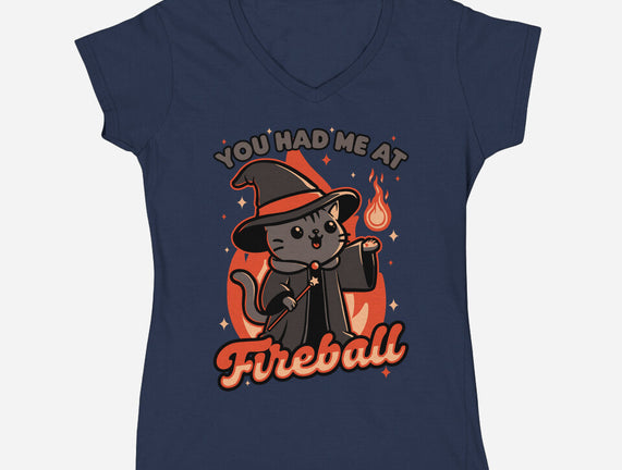 Magical Fireball Cat
