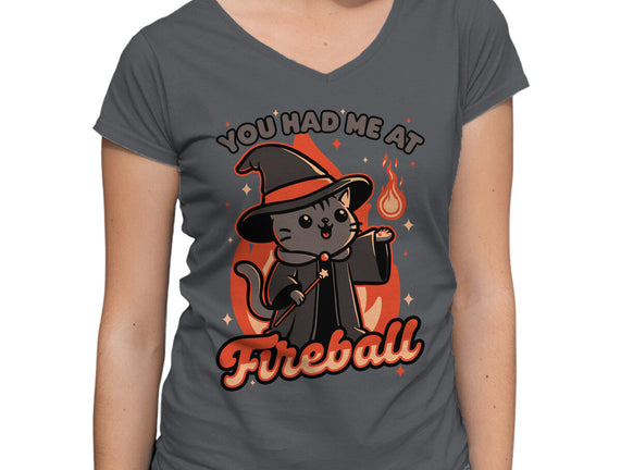 Magical Fireball Cat