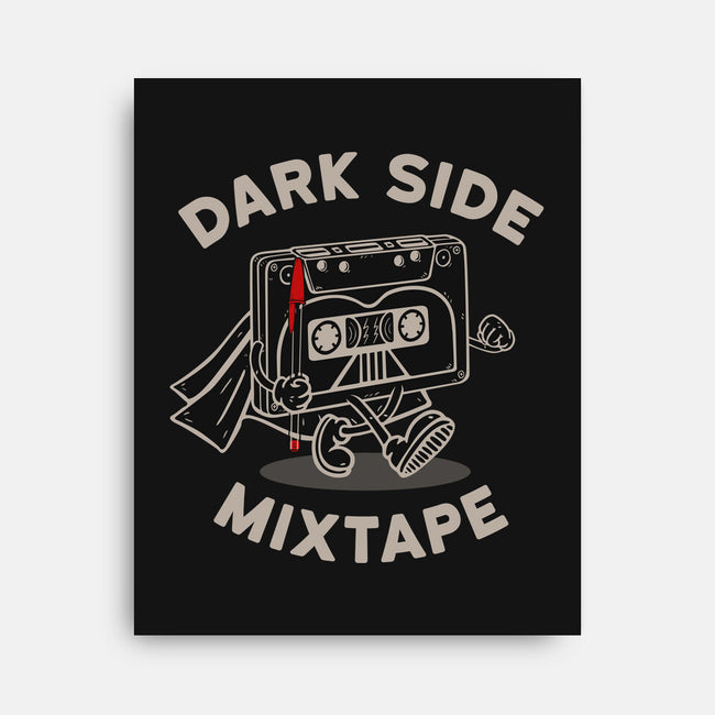 Dark Side Mixtape-None-Stretched-Canvas-Melonseta