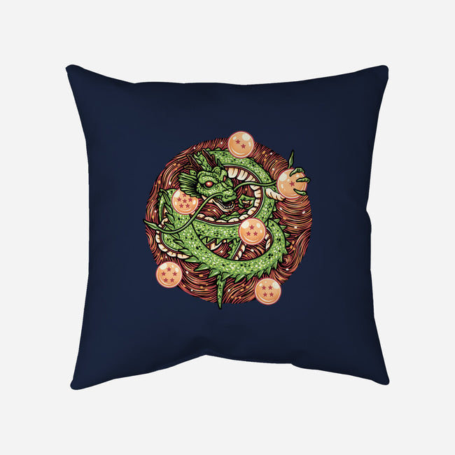 Spirit Of The Dragon-None-Removable Cover w Insert-Throw Pillow-glitchygorilla
