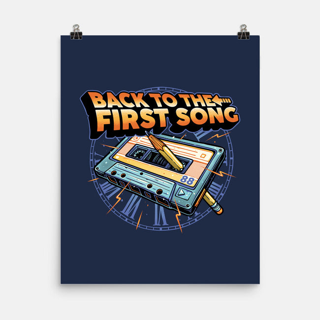 Back To The First Song-None-Matte-Poster-glitchygorilla