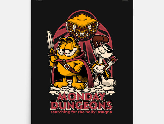 Monday Dungeons Lasagna