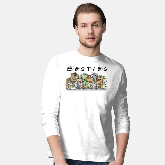 Puppet Friends-Mens-Long Sleeved-Tee-NMdesign