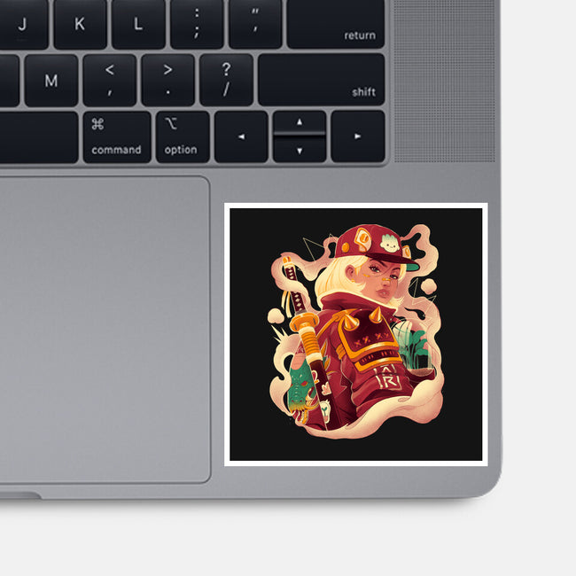 Solar Dragon-None-Glossy-Sticker-Bruno Mota