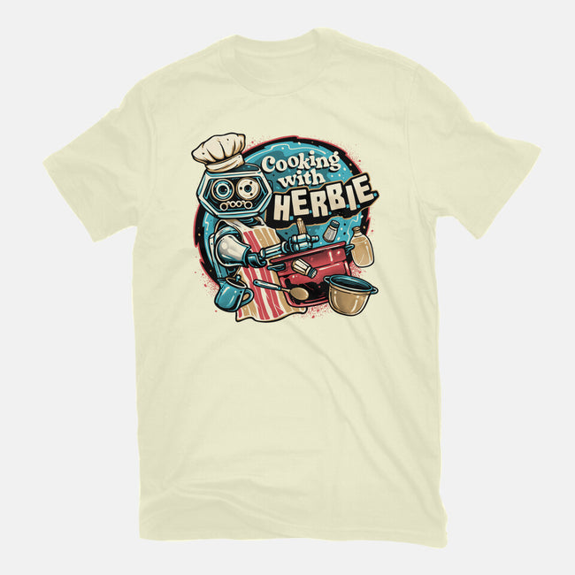 Cooking With Herbie-Mens-Basic-Tee-glitchygorilla