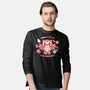 OWLways Up For Snacks-Mens-Long Sleeved-Tee-TechraNova