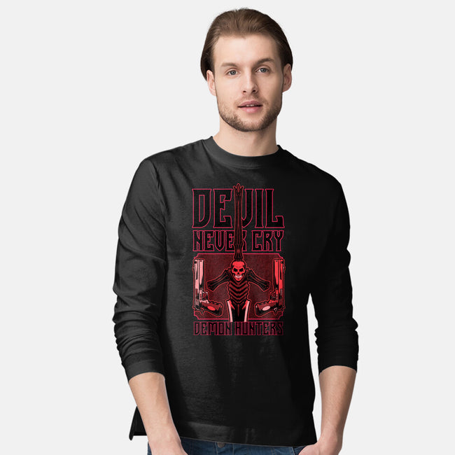 Devil Hunter Weapons-Mens-Long Sleeved-Tee-Studio Mootant