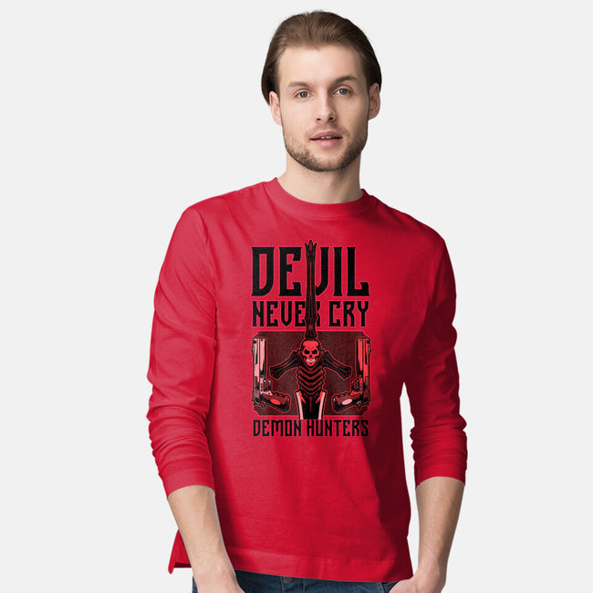 Devil Hunter Weapons-Mens-Long Sleeved-Tee-Studio Mootant