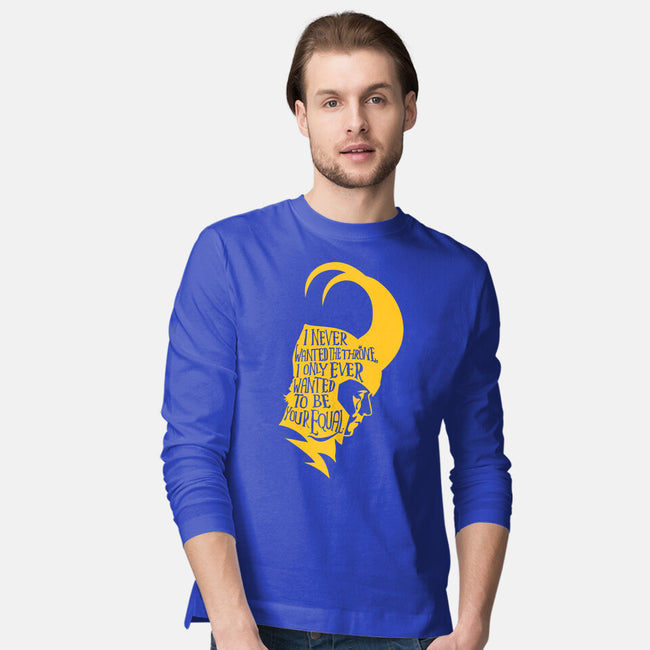Your Equal-Mens-Long Sleeved-Tee-demonigote
