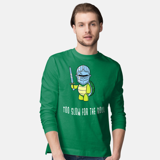 Too Slow For The Roll-Mens-Long Sleeved-Tee-FunkVampire