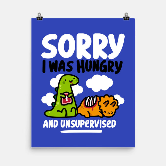 Sorry I Was Hungry-None-Matte-Poster-demonigote