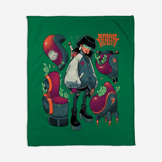 Succulent Plants-None-Fleece-Blanket-Bruno Mota