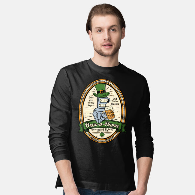 Beer-o-rama-Mens-Long Sleeved-Tee-Melonseta