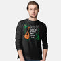 Talking Over The Bard-Mens-Long Sleeved-Tee-Aarons Art Room
