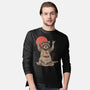 Trash Life Best Life-Mens-Long Sleeved-Tee-eduely