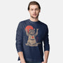Trash Life Best Life-Mens-Long Sleeved-Tee-eduely