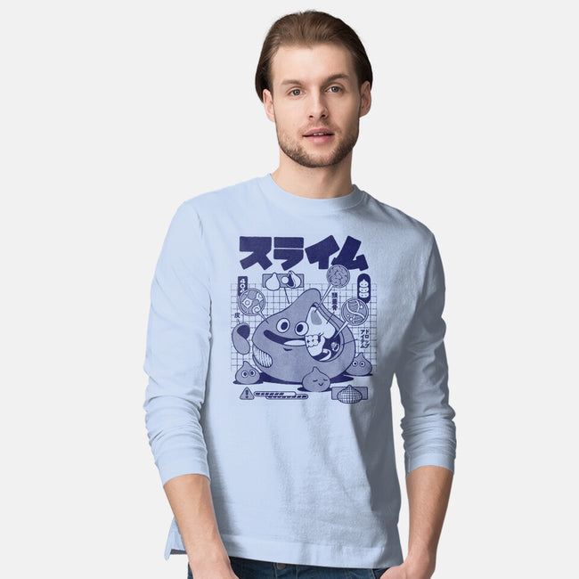 Slime Anatomy-Mens-Long Sleeved-Tee-ilustrata